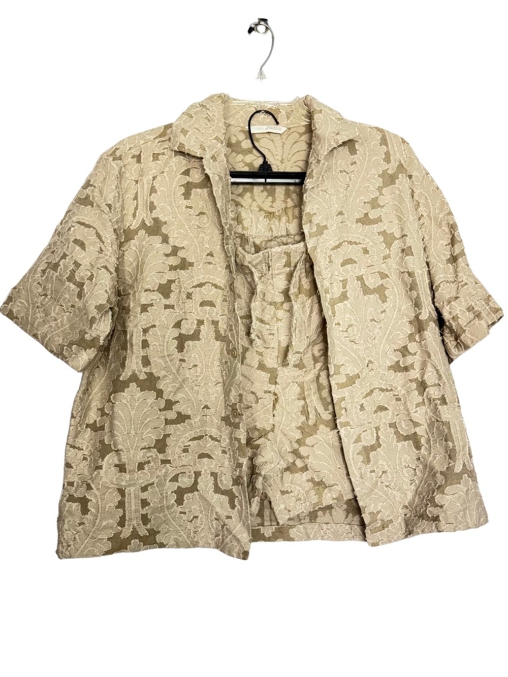 Brocade Two-Piece Short Set